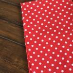 Kimberbell Blanks Tea Towels Polka Dot - Red