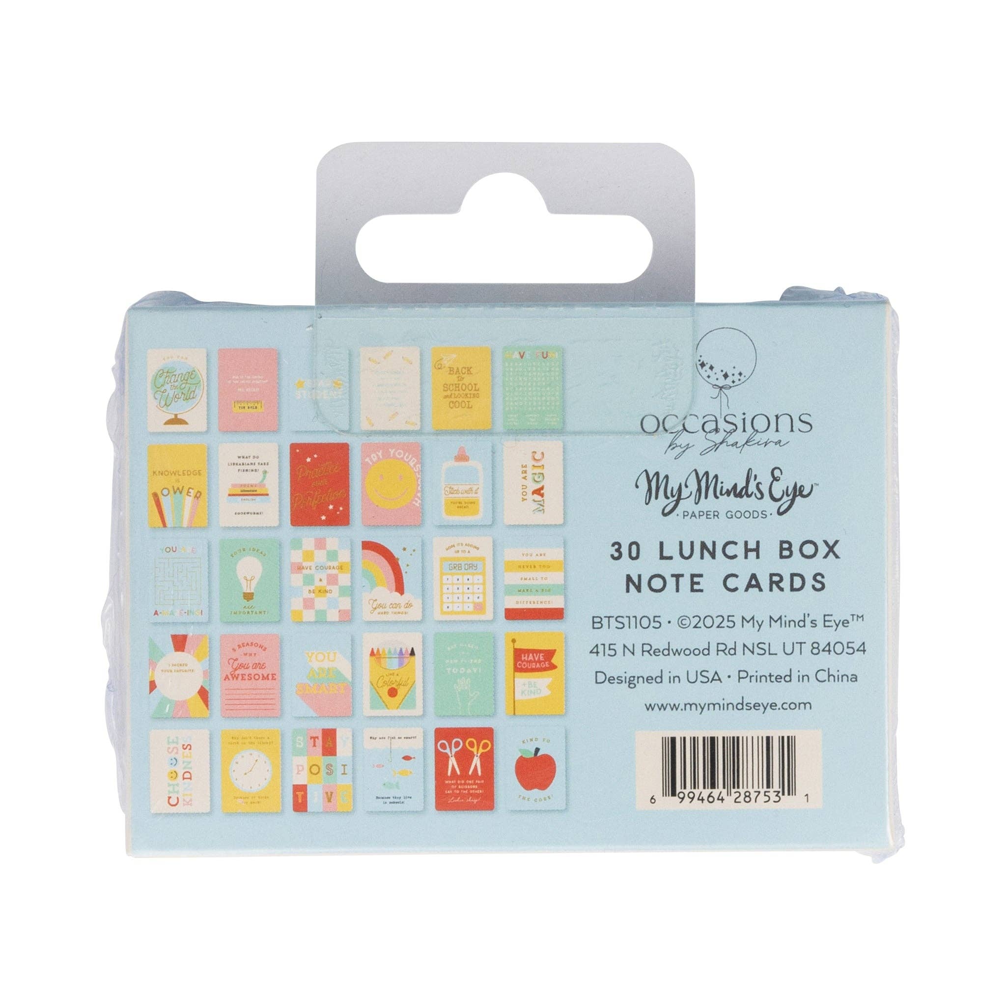 Occasions Lunch Box Note Cards
