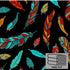 Whimsy Feathers, 1 Yard Cut