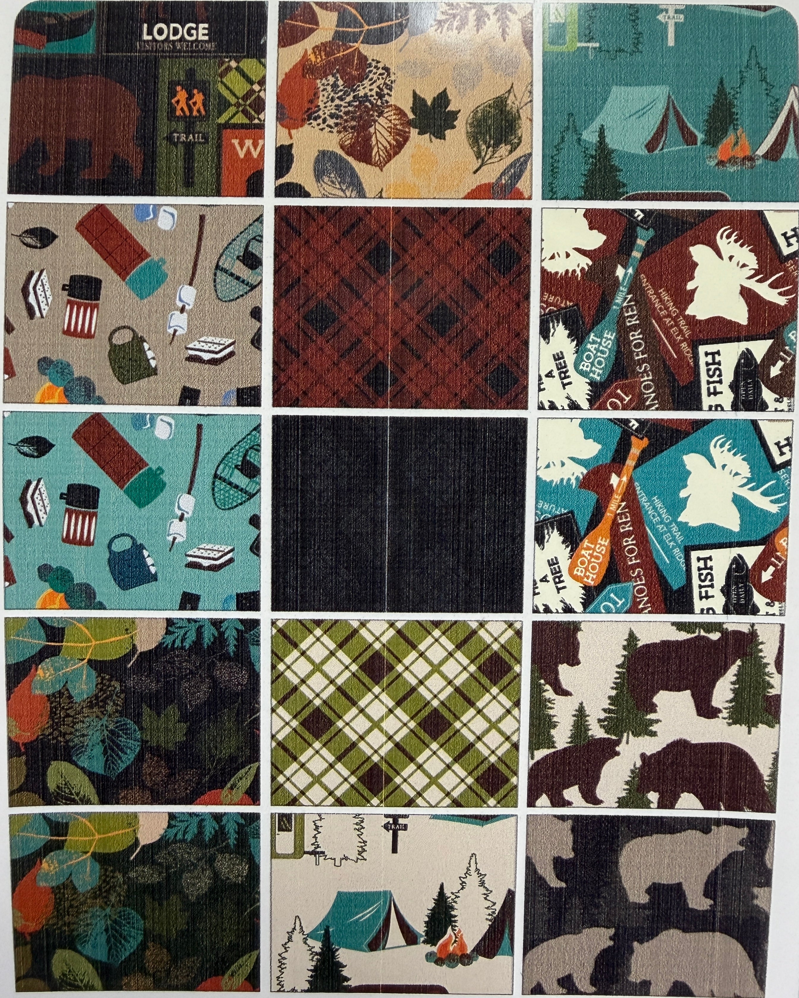 Great Outdoors Comfort Flannel 10" Squares - 42 pcs