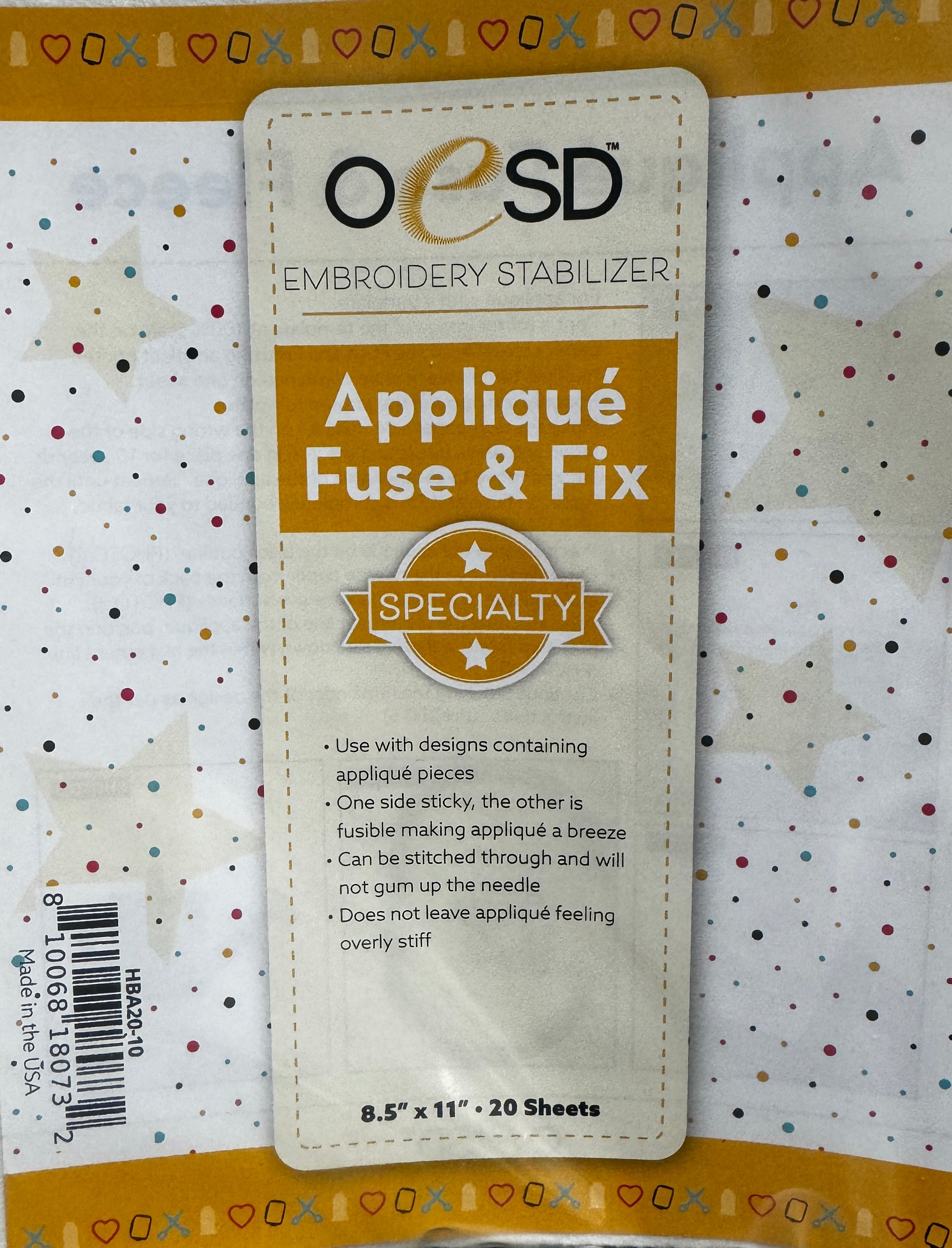 OESD Applique Fuse & Fix