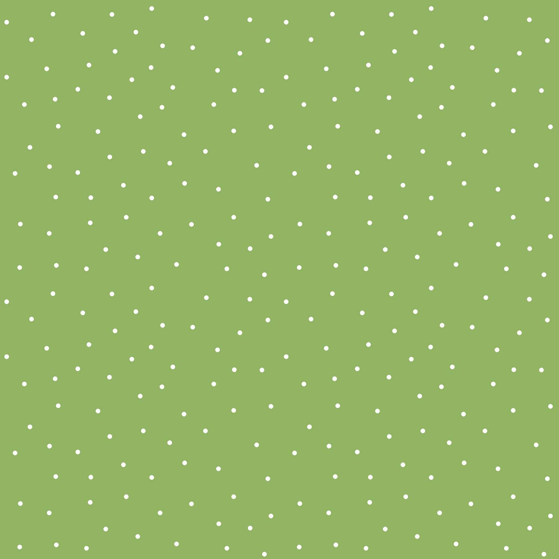 Kimberbell Basics Refreshed - Tiny Dots - Green/White