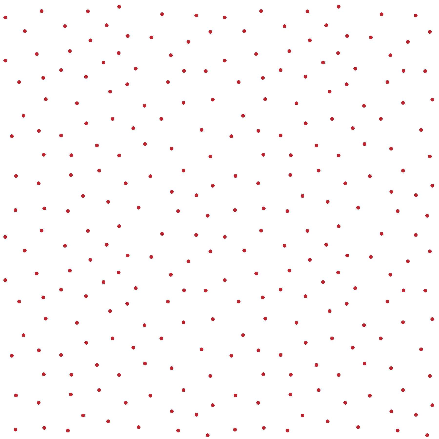 Kimberbell Basics - Tiny Dots White/Red