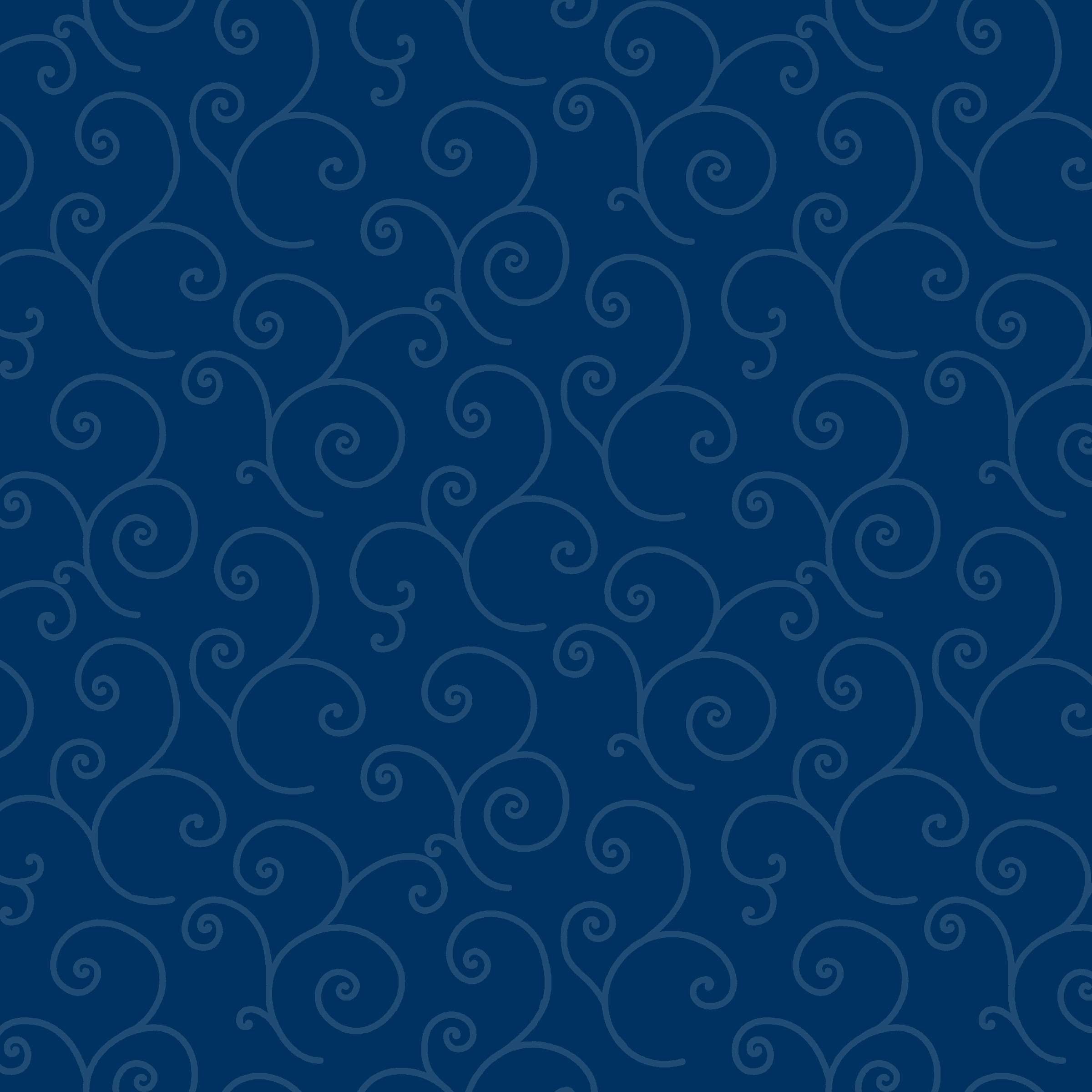 Kimberbell Basics Refreshed - Scroll - Navy