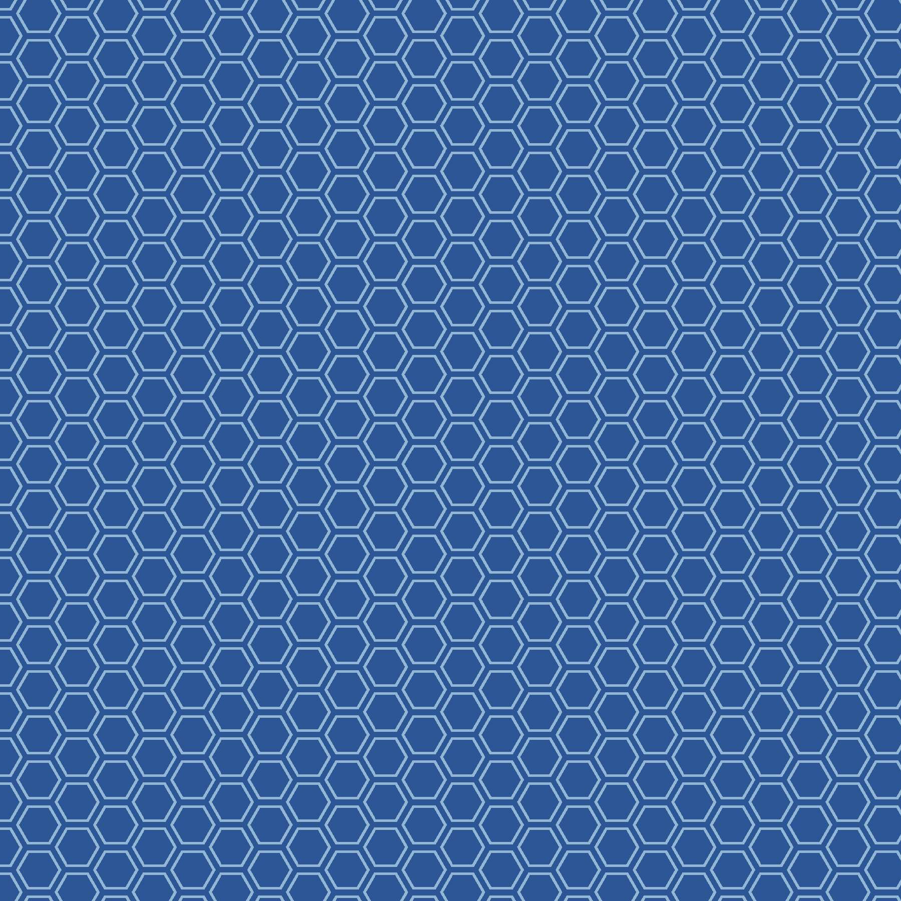 Kimberbell Basics Refreshed - Honeycomb - Blue