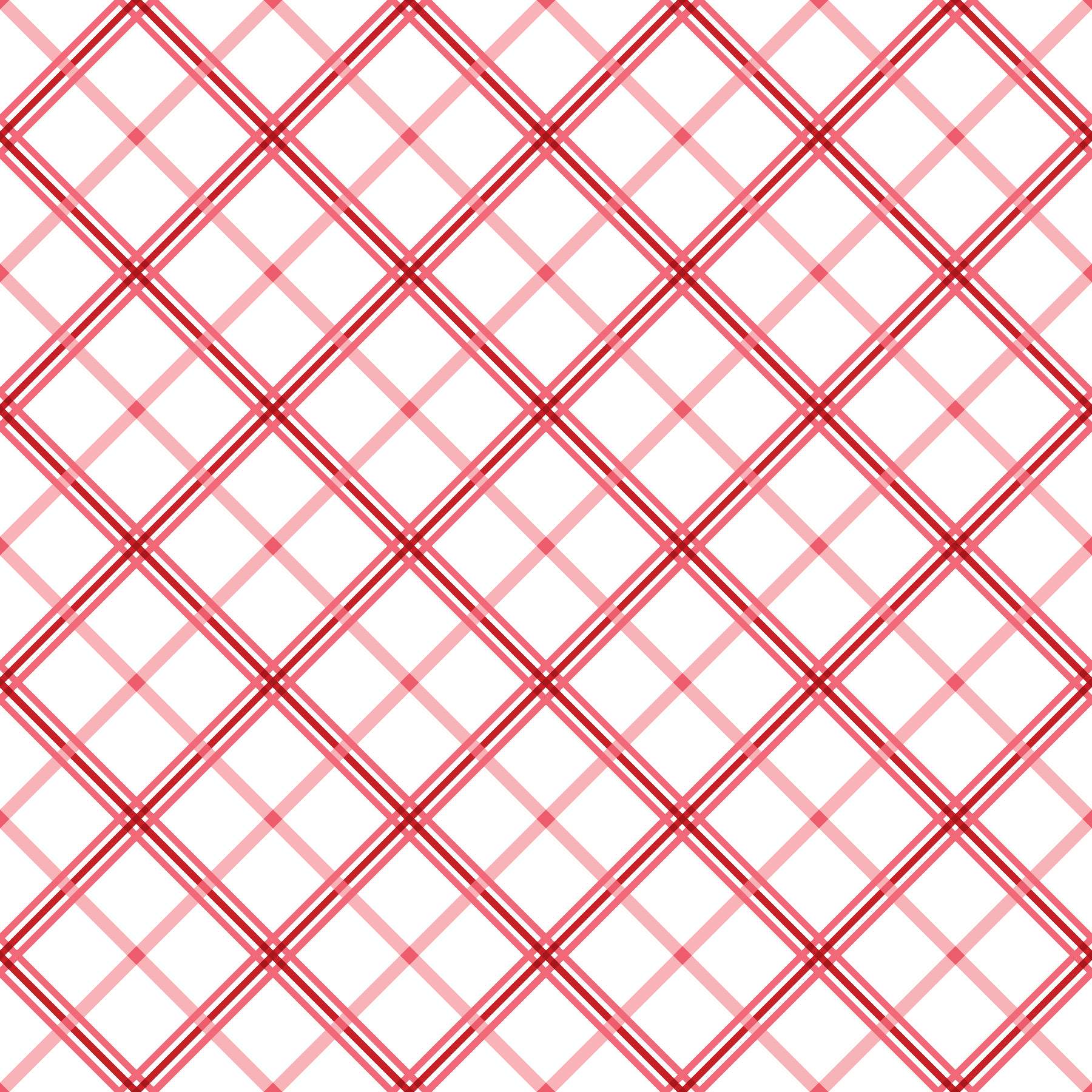 Kimberbell Basics Refreshed - Plaid - Red