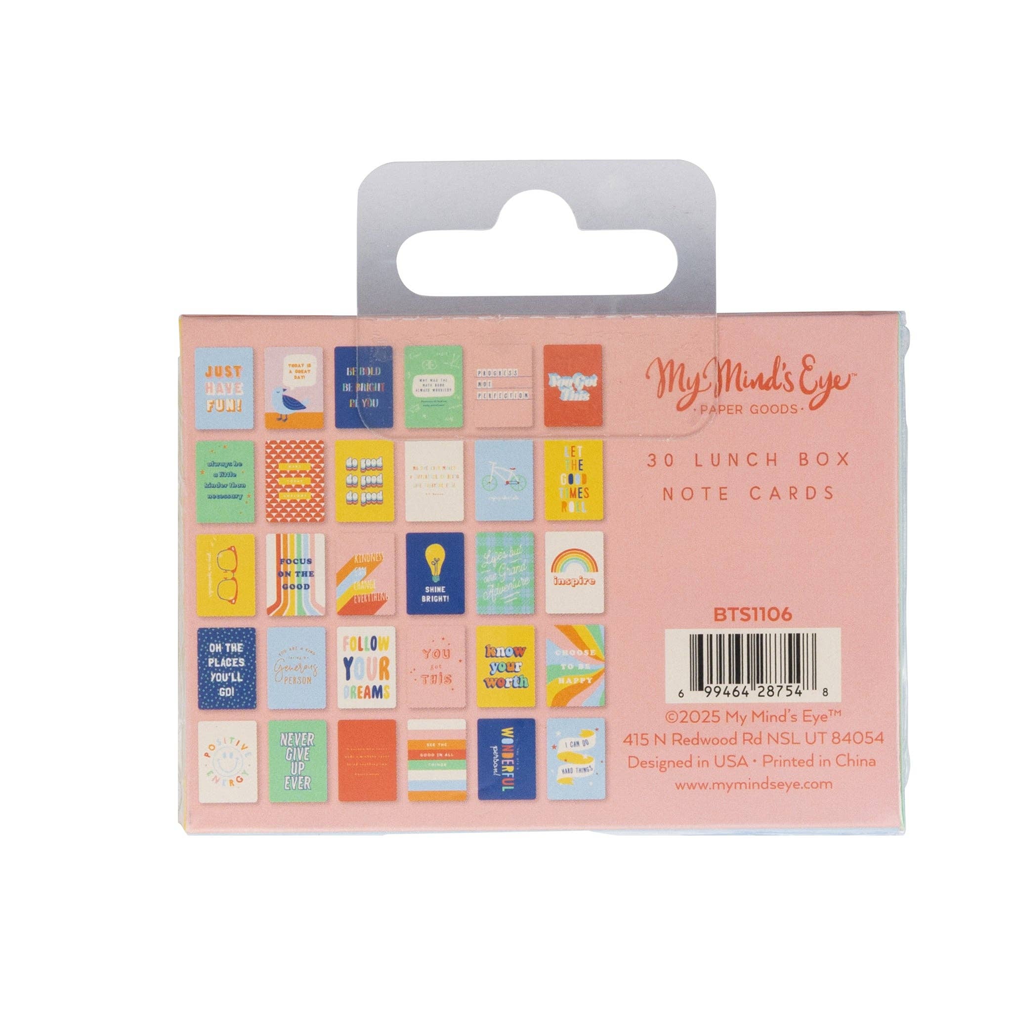 Lunch Box Note Cards