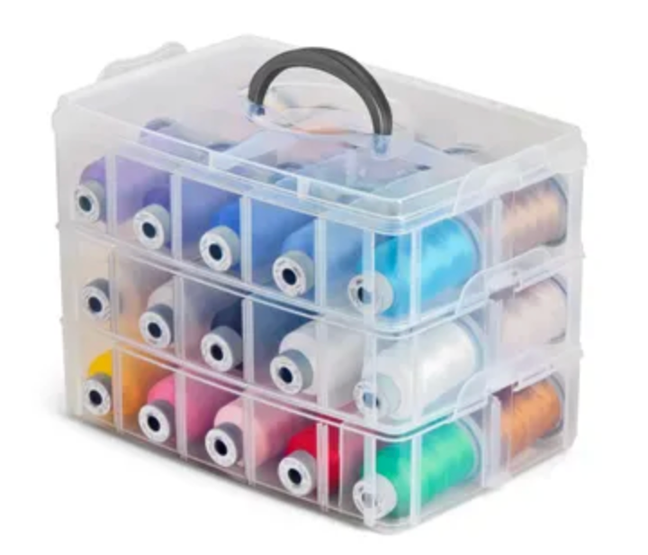 Thread Storage Case Lid - Embroidery Threads