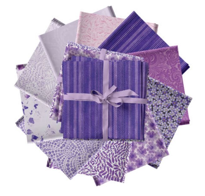 Benartex Color Elements - Purple - FQ Bundle