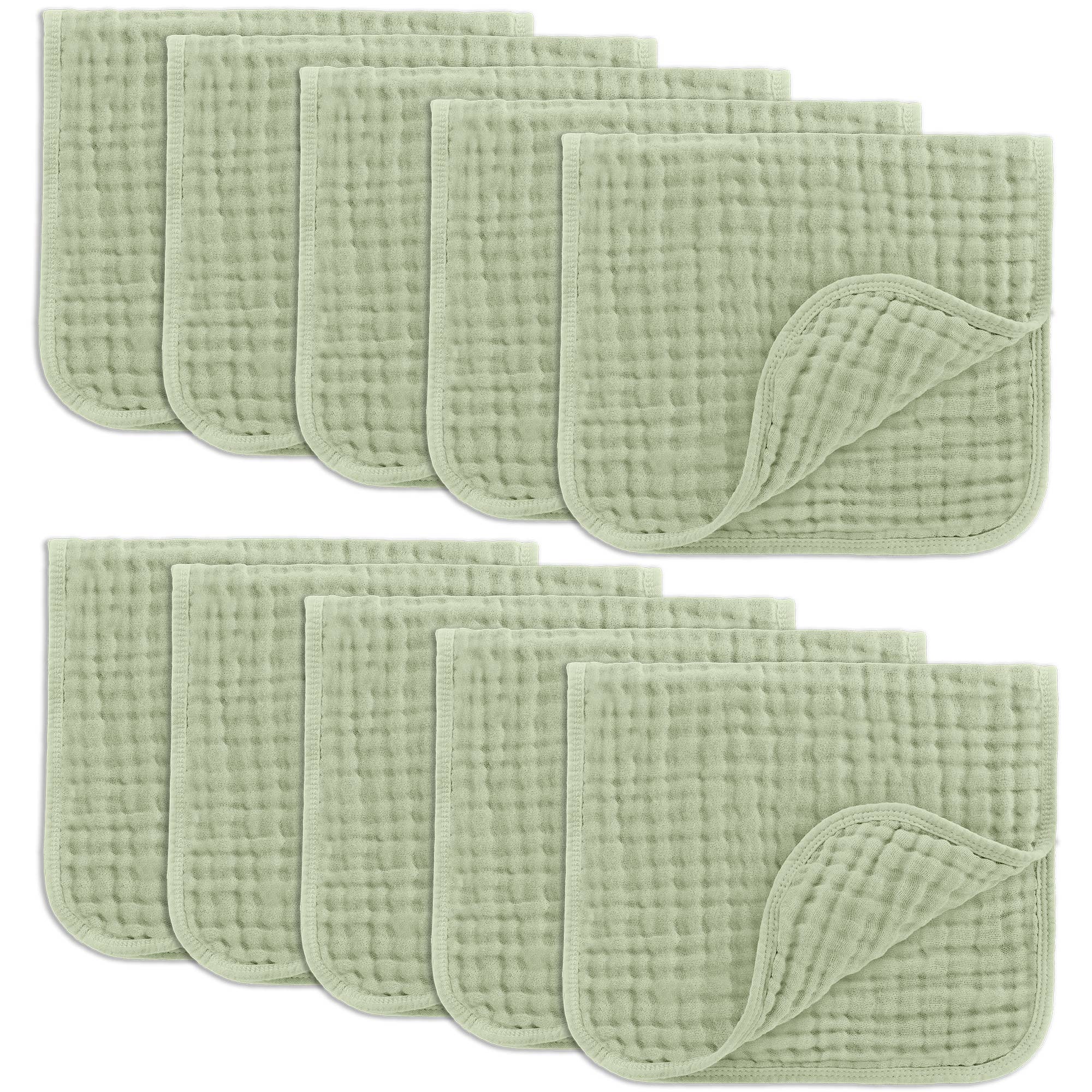 Muslin Burp Cloths by Comfy Cubs