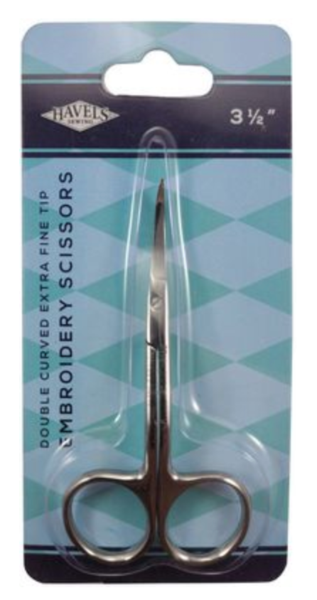 Havel's Double Curved Scissors, Extra Fine Tip