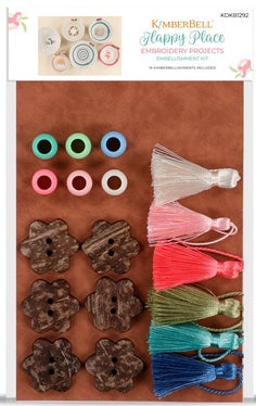 Kimberbell Happy Place Embroidery Projects Embellishment Kit