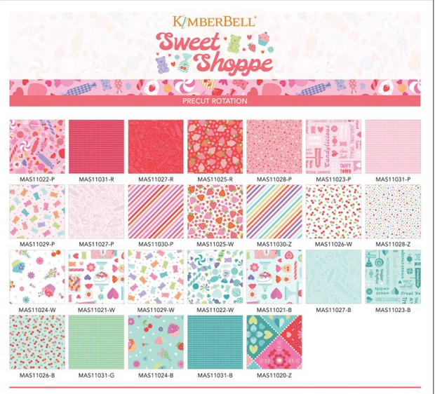 Sweet Shoppe Fat Quarter Bundle (26 pcs)