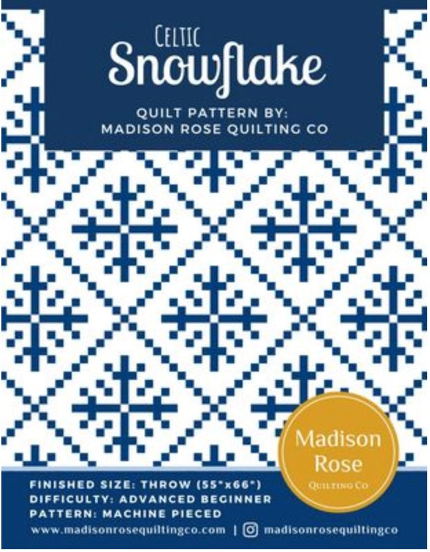 Celtic Snowflake Quilt Pattern