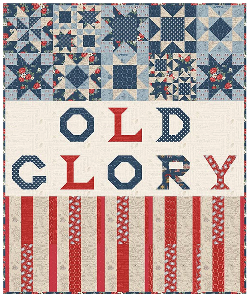 Old Glory Quilt Pattern by Charisma Horton