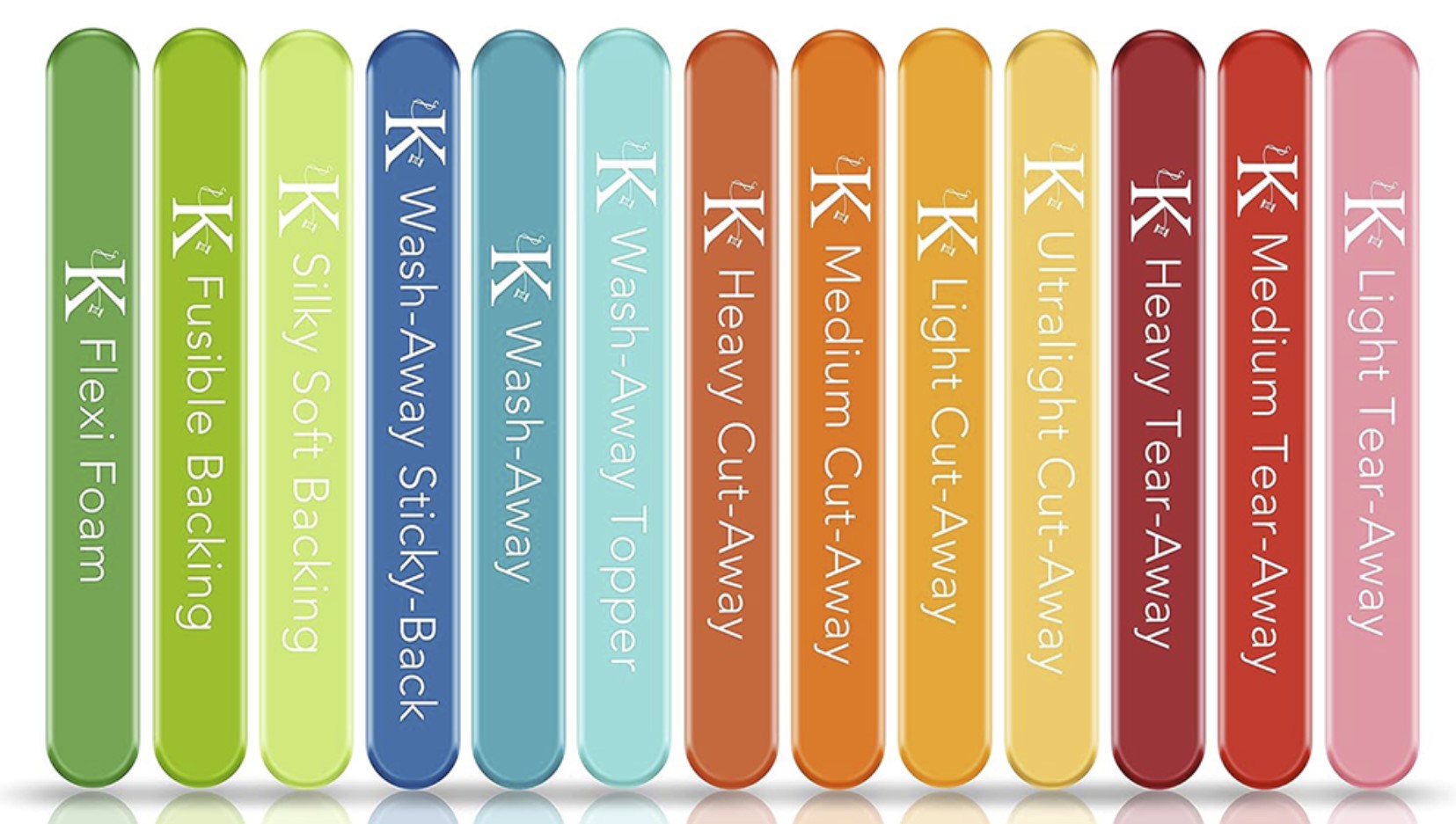Kimberbell Stabilizer Slap Bands 16pk
