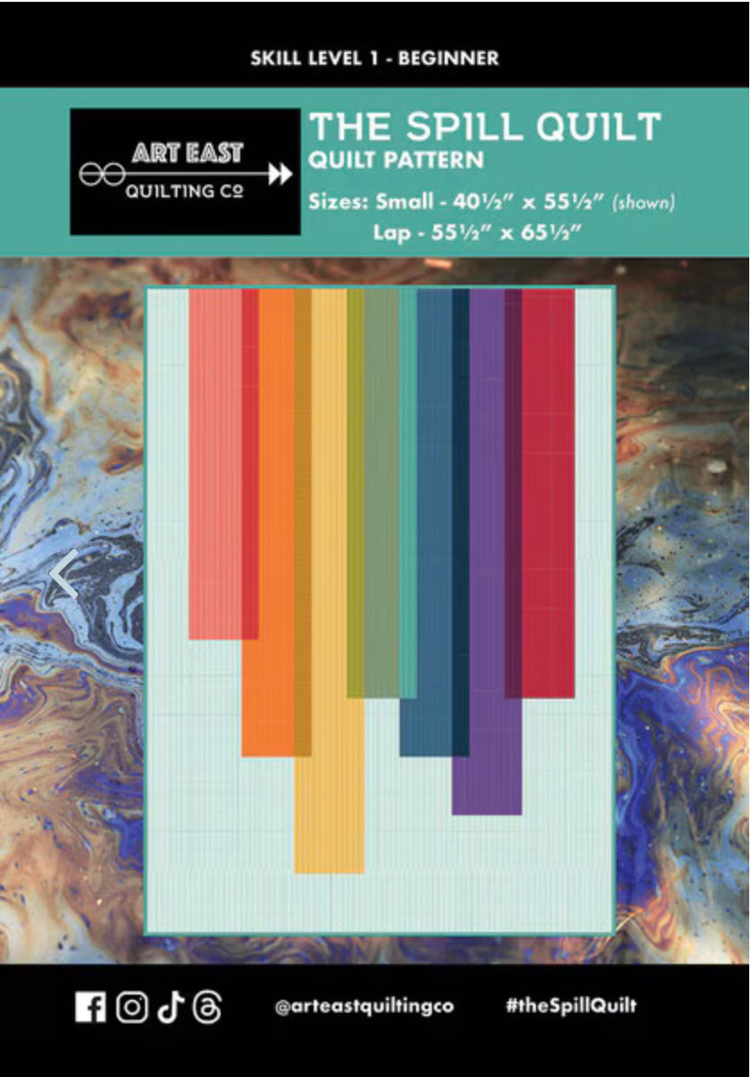 **Sept 2025** The Spill Quilt Pattern