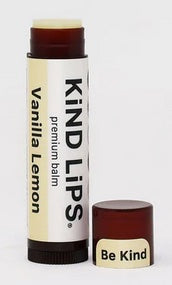 Kind Lips Organic Lip Balm - Vanilla Lemon