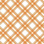 Kimberbell Basics - Diagonal Plaid Orange