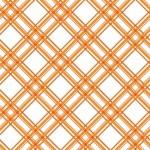 Kimberbell Basics - Diagonal Plaid Orange