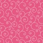 Kimberbell Basics - Scroll Pink Tonal