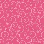 Kimberbell Basics - Scroll Pink Tonal