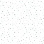Kimberbell Basics - Tiny Dots White/Teal