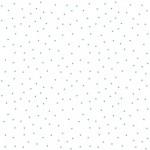 Kimberbell Basics - Tiny Dots White/Teal