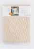 Kimberbell Blanks Quilted Pillow Blank 18x18 Sand Linen
