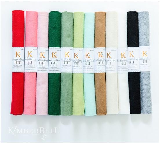 Kimberbell Embroidery Felt Fresh Mint