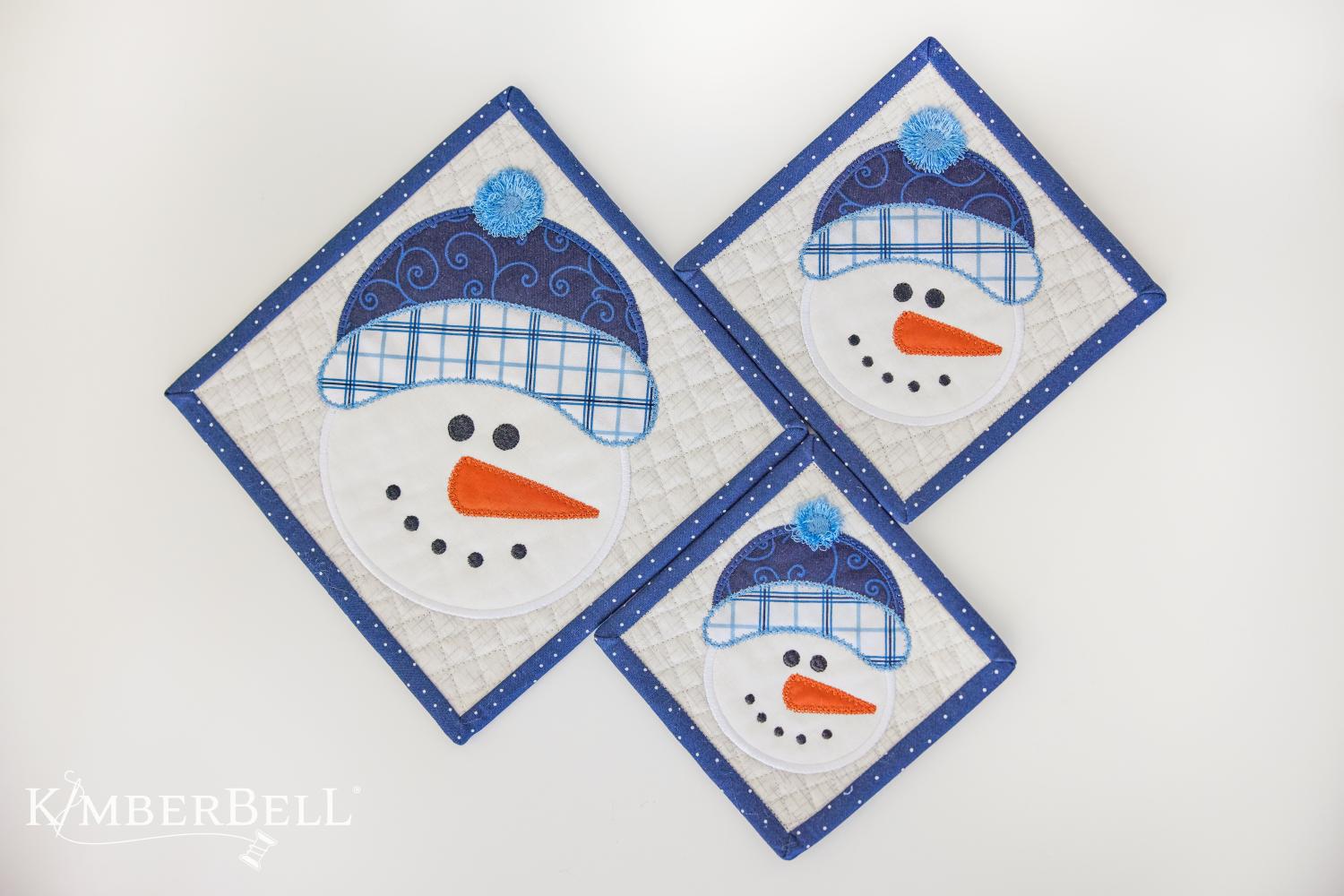 2024 Kimberbell It's Snow Time Hot Pad - December Digital Dealer Exclusive