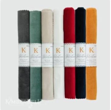 Kimberbell Lush Velveteen - Crimson