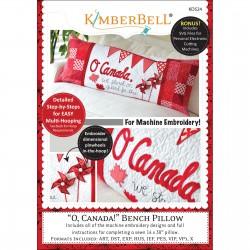 Kimberbell O Canada Bench Pillow