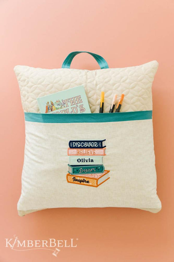 Kimberbell Storybook Pocket Pillow *Full Kit with Design *April Digital Dealer Exclusive