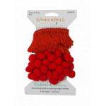 Kimberbell Tassels & Poms Red