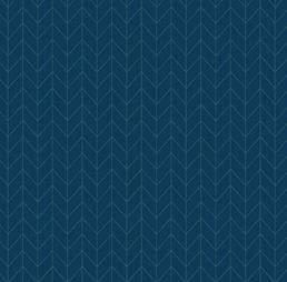 Kimberbell Vintage Flora - Chevron Dark Blue