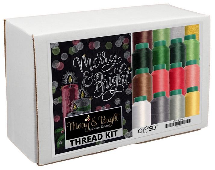 OESD Merry & Bright Thread Kit - Colored