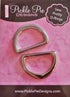 Pickle Pie Sew Pretty D Rings Silver